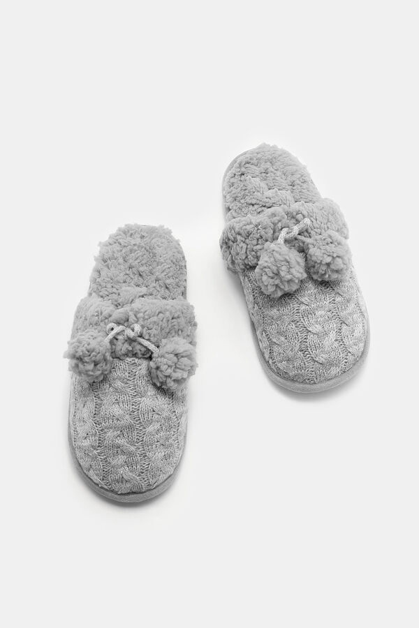 slipper grey